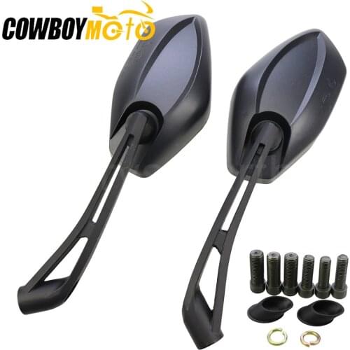 Motorcycle Rear View Mirrors Motorbike Scooter Dirt Bikes Side Mirror For Yamaha Honda SUZUKI Kawasaki ZX6R ZX10R Z750 Z1000