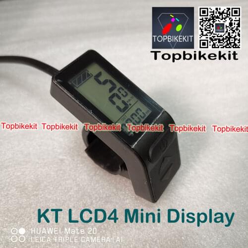 New KT LCD4 mini display Ebike KT display KTLCD4 display 24V / 36V / 48V KT-LCD4 Display for KT controller