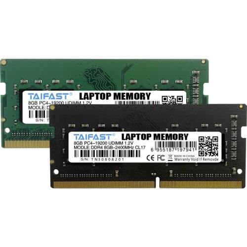 Taifast DDR4 Memory RAM Computer parts 4GB 8GB 16GB 2133MHz 2400MHz SODIMM laptop memoria RAM Gaming wholesale
