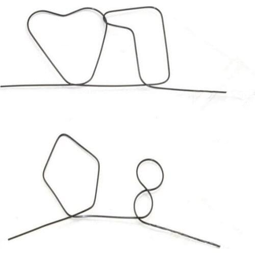 Wholesale 20 PCS WireGram Memory Metal,Prophecy fire wire (high temperature memory wire) Small magic trick Illusion