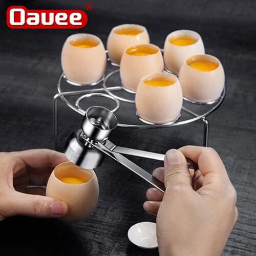 304 Stainless Eggshell Opener Double Head Two-In-One Stainless Steel Opener Kitchen Cooking Gadgets And Accessories egg piercer