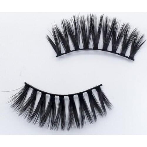 Thin band lashes Magnetic False Eyelashes Makeup Full Cover Magnet Thick Long Fake Eyelashes Extension Make Up Eye Lashes
