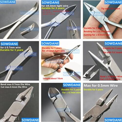 Dental Orthodontic Cut Plier Micro-Miniature Ligature Cutting Ligation Wire Cutter Plier Oral Care Teeth Whitening Instrument To
