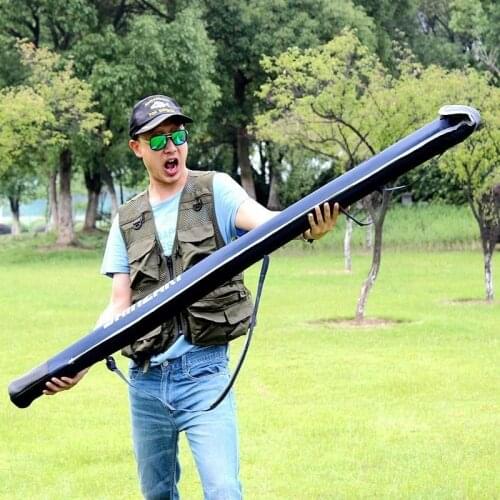 Sougayilang Waterproof Fishing Rod Bag Carrier 160cm Folding Fishing Rod Bag Case Fishing Gear Organizer Carp Fishing Bag Tackle
