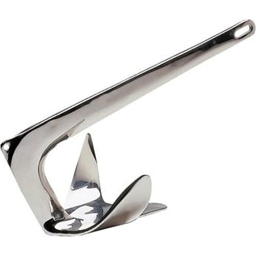 316 Stainless Steel Bruce Anchors Durable Marine Hardware Various Specifications Suitable For Marine Yachts