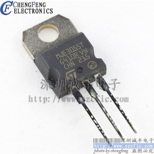 10pieces MJE3055T ST TO-220