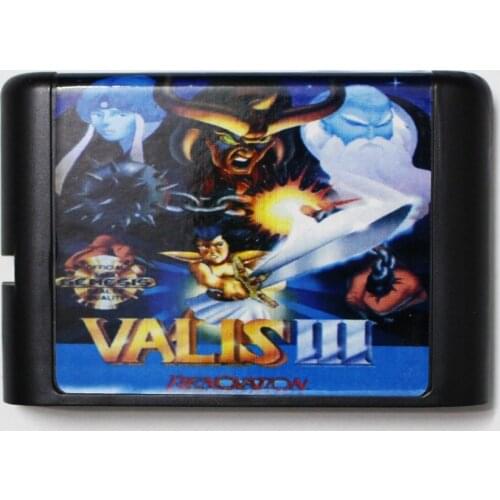 Valis III 16 bit MD Game Card For Sega Mega Drive For Genesis