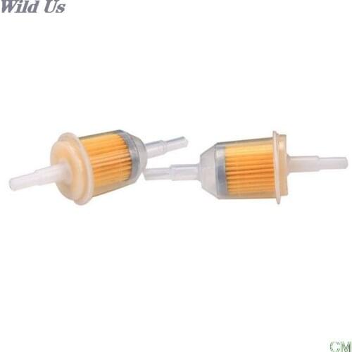 5Pcs Universal Large Inner Gas Fuel Filter Petrol 6mm 8mm / 1/4" 5/16" Pipe Lines