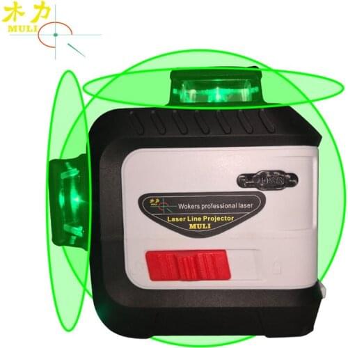 Muli 18 New Blu-Ray LD12 Line Laser Level Instrument Automatic Horizontal Slant Waterproof And Shock-Proof Line Clear High Preci