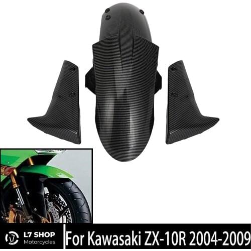 Motorcycle Carbon Fiber Fairing ABS Injection Protective Shell For KAWASAKI ZX-10R 2004 2005 2006 2007 2008 2009