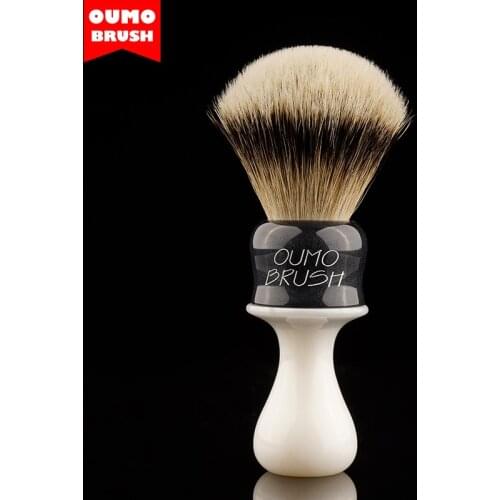 OUMOBRUSH -Nierus series shaving brush with Manchuria/ACE/SILK/WT knots