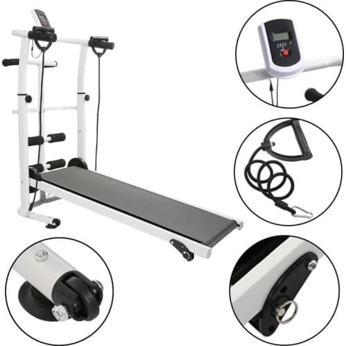 Folding LCD Display Treadmills 3 In 1 Smart Electric Running Treadmills Indoor Fitness Running Machine Exercise Equipment HWC