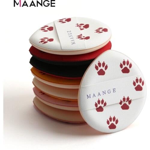 MAANGE 8pcs Cosmetic Puff Facial Powder Puff Soft Makeup Foundation Sponge Cosmetic Air Cushion Pad Beauty Tool for Girl Women