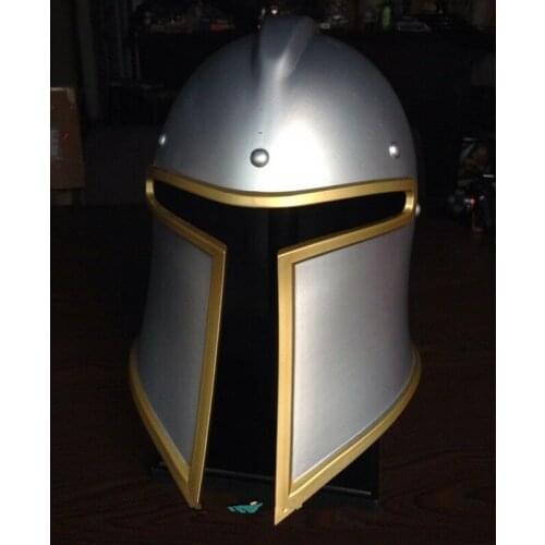 WOW Alliance Storm Wind Guard Warrior ABS Soldiers Helmet Cosplay Figure