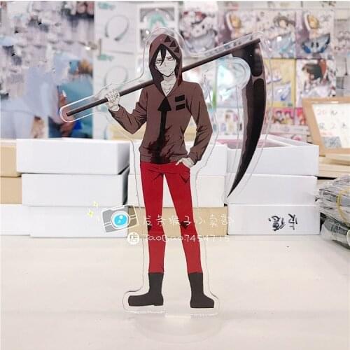 Japanese Satsuriku no Tenshi Angels of Death Isaac Foster Zack Rachel Gardner Ray Acrylic Stand Figure 15cm keychain Cosplay Gif