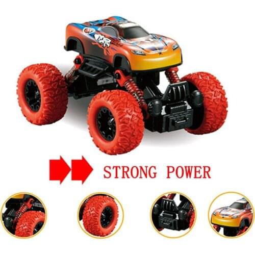 1pc hot sale alloy double-reversing four-wheel drive inertia off-road vehicle model Gifts for children