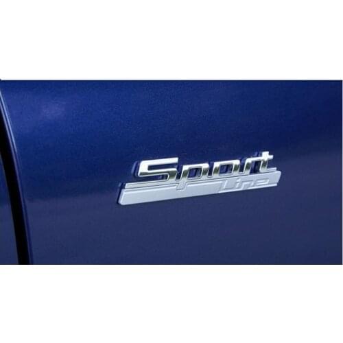 1pcxABS SPORT Line Emblems Badges 3D Sticker