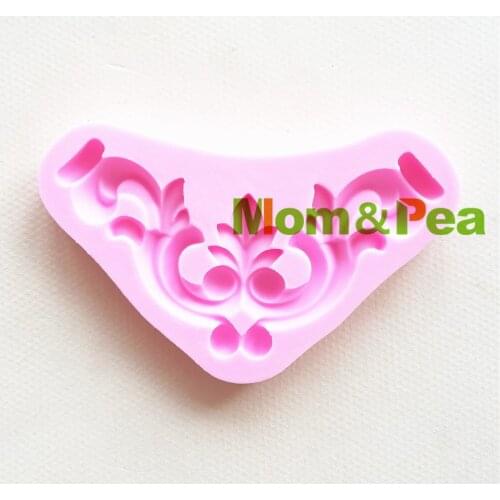 Mom&Pea 1454 Free Shipping Deco Mold Cake Decoration Fondant Cake 3D Mold Soap Mold Food Grade