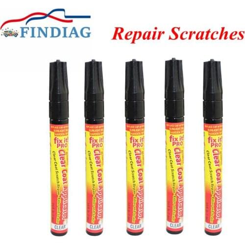 5PCS Car Scratch Repair Remover Filler Sealer Pen Portable Clear Coat Applicator Fix it Pro Care Perfect Car-Styling 2 Spare Nib