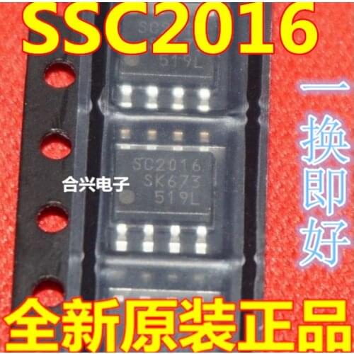5pcs/lot SC2016 SSC2016S SSC2016S-TL New Original LCD Power Chip SOP8 100% New Original
