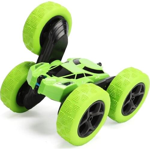 2.4g Two-sided 360 Rotation Special Effects Vehicle With Roll Over Bucket And Twist Childrens Creative Gift