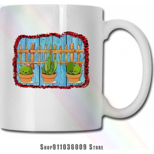 Cactus mug cup tazas