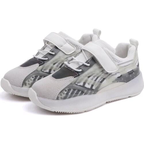 2020 New Children Sneakers for Boys Girls Fashion Student Breathable Casual Tennis Shoes Antiskid Running Luminous Kids Sneaker