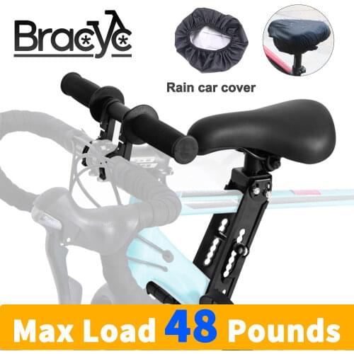 Kids Bike Seat Front MTB Mountain Bicycle Child Saddle Front Frame Mount Baby Seat Safety Handlebar Cycling Children Saddle Part