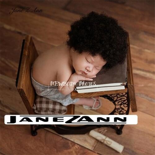 Jane Z Ann Newborn manual wig studio photo shooting hat creative photography accessories