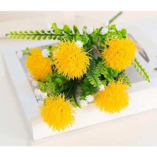 Artificial Flower Plastic Plant Fake Plants Plastic Wedding Wall Outdoor Decor Simulation Green Grass Leaf For Home Garden Decor