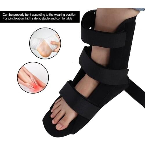 Foot Fracture Sprain Boot Plantar Ankle Correction Joint Sprain Fixed Brace Broken Leg Foot Guard Splint Stabilize Brace Support