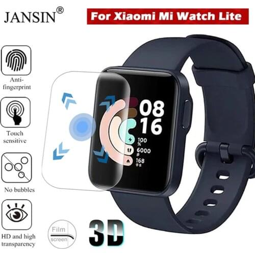 Soft Hydrogel Protective Film For Xiaomi Mi Watch Lite Screen Protector Full Coverage Cover Protector for Xiaomi Mi Watch Lite