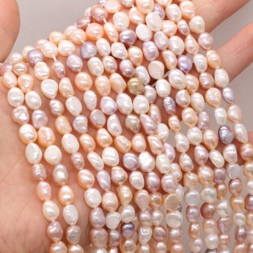 Natural Freshwater Pear Irregular Loose Beads For Jewelry Making DIY Necklace Bracelet Earrings Accessory