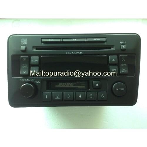 Ni$$an 28188 5W700 CD radio Clarion 6CD changer PN-2457N for Bosh Ni$$an car audio Made in Japan