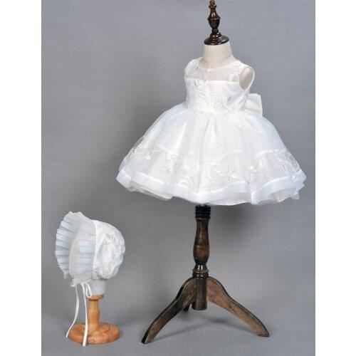 2016 New Summer Style Girl Baby Dress First Birthday Girl Party Dresses Pageant Party Kid Child Infant Vestidos