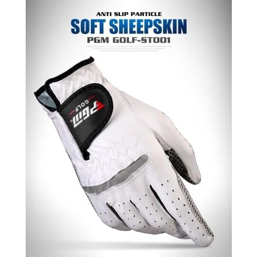 High Grade Professional Golf Gloves Mens Genuine Leather Breathable Golf Gloves Outdoor Sports Gloves