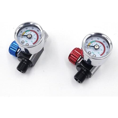 Spray Gun Adjust Air Pressure Regulator Gauge Car Auto Repair Painting Tool Spray Gun Accessories Pneumatic Gun Regulator