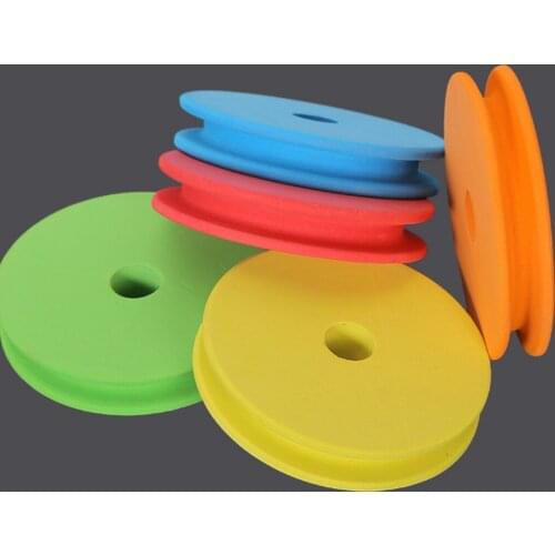 Fishing supplies wholesale custom foam main line spindle color spools multi-specification winding coil fishing tackle main line