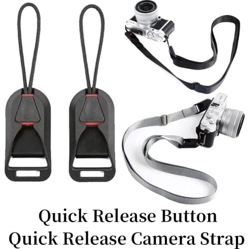 Quick Buckle Camera Strap For SLR Canon-Nikon-Pentax-Fuji Wrist Strap Sony-Leica-Olympus Micro Single Strap Connector