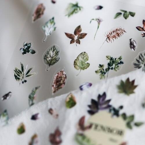 New 3D Flower Deer Leaves Shape Bohemia Self-adhesive Nails Stickers For Salon Nails Sticker Decorations Manicure Z0496