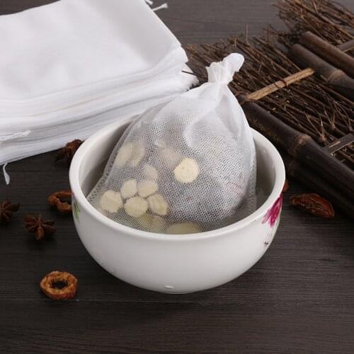 8 Sizes Food Grade Filter Bag Net Disposable Tea Beer Milk Coffee Teabags Filtration Non-woven Fabric Mesh Kitchen Filter Bags