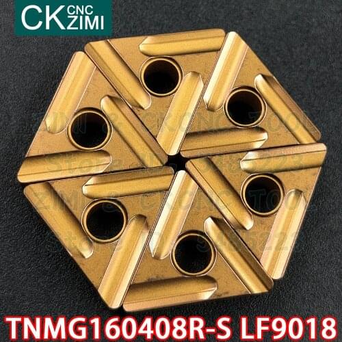 TNMG160408R-S LF9018 TNMG 160408R S LF9018 Carbide slotting Internal External Turning Inserts CNC Lathe cutter tools for steel