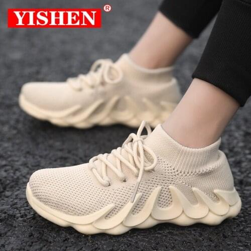 YISHEN Kids Shoes Anti-slip Soft Rubber Bottom Baby Sneaker Casual Flat Sneakers Shoes Children Size Kid Girls Boys Sports Shoes