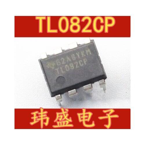 10pcs TL082 TL082CP TL082CN DIP-8