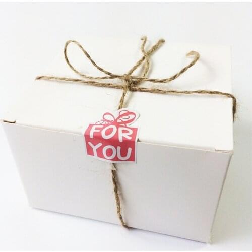 120 Pcs/lot 'FOR YOU' Pink Gift Sealing Sticker kawaii DIY Gifts Posted Baking Decoration Label Multifunction