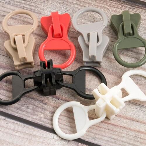 2pcs 20# Zipper slider for Resin Zippers Waterproof Outdoor Bags metal Zipper Head Zipper Puller DIY Garment Sewing Accessories