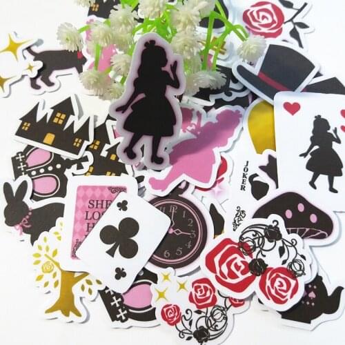 40PCS Cartoon Stickers Crafts And Scrapbooking stickers kids toys book Decorative sticker DIY Stationery