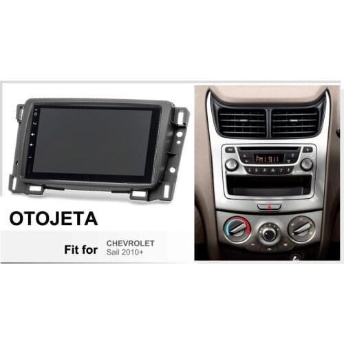 Android 10 radio 8core car multimedia GPS Navigation for Chevrolet Sail 2010 aux bluetooth stereo HD video player frame camera