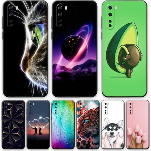 For Oneplus Nord Case Matte Protective Case For Oneplus Nord 6.44 " Soft Silicone Fundas on Oneplus Nord TPU Cool Fashion Cover