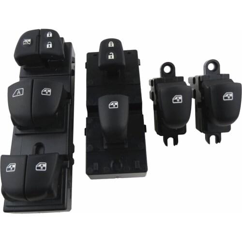 Red Light Main/Single/Front Right Window Lifter switch drivers side For Nissan Qashqai/Altima/Sylphy/Tiida/X-Trail 2013-2018